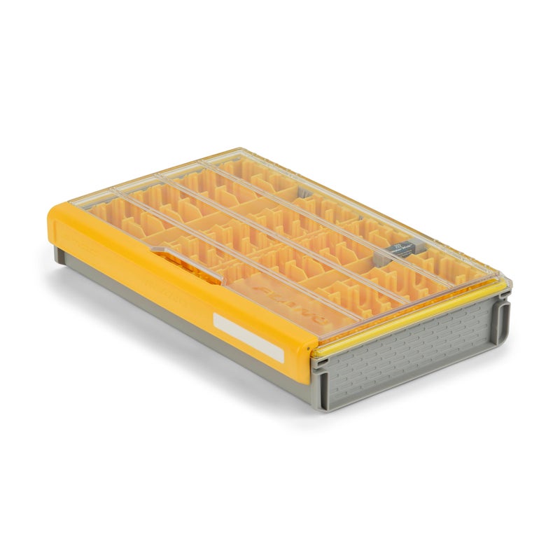 Plano Edge 3700 Lipless Box, Stores 40 Fishing Baits, with Rust-Preventive Rustrictor, Dri-Loc Watertight Seal, WaterWick, Transparent DuraView Lid, Stackable Storage for Crankbaits and More - Image 1