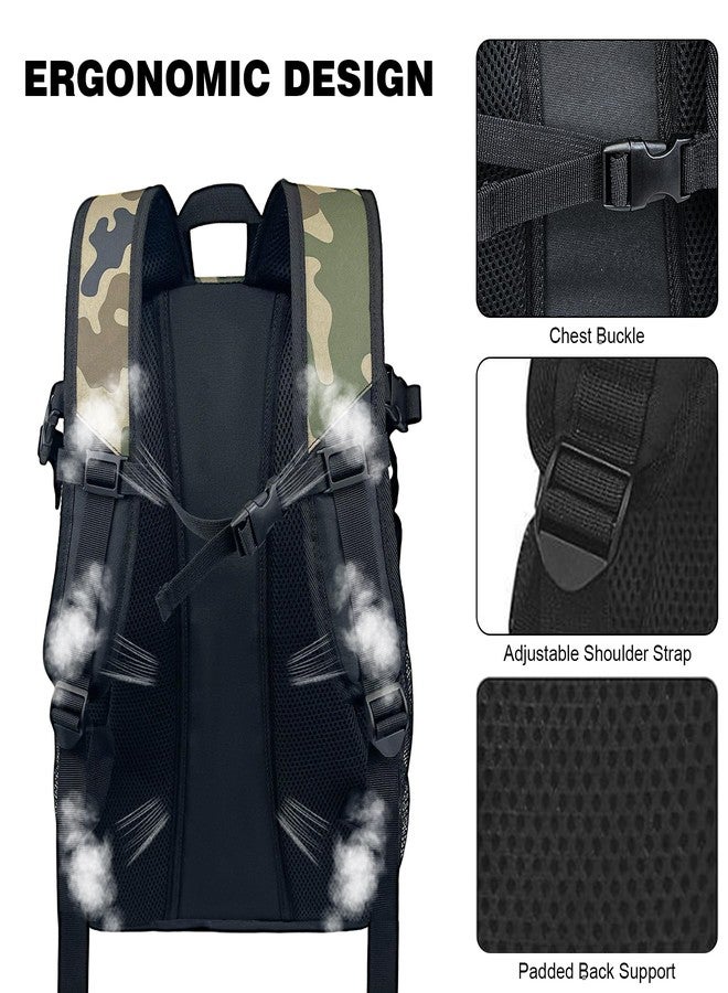 WOLT | Basketball Backpack Large Sports Bag with Separate Ball Holder & Shoes Compartment, Best for Basketball, Soccer, Volleyball, Swim, Gym, Travel - Image 4
