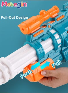 MEBEGIN Pull-out Water Syringe, Hydraulic Giant with Large Capacity Battery, 380ml Capacity Water Blasters with Long Range, Toy Water Syringe for Kids & Adults Suit Outdoor Beach Pool Activity  - Image 4