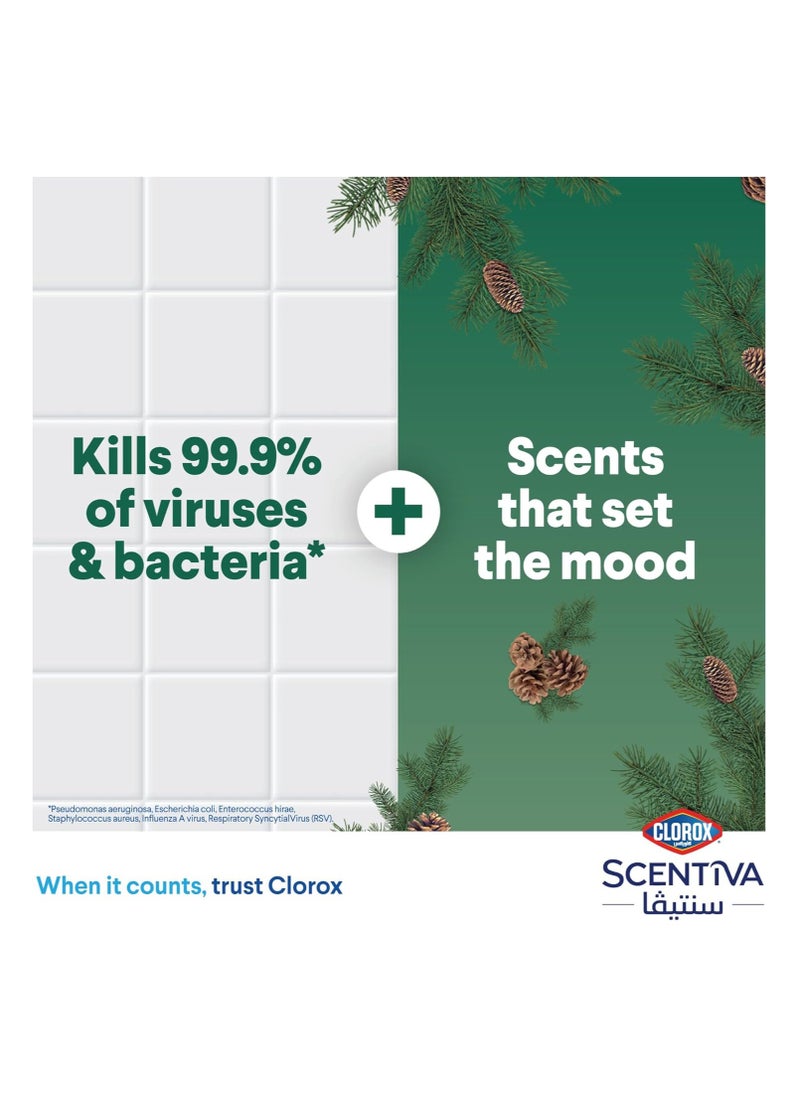 Clorox Scentiva Disinfectant Floor Cleaner Mediterranean Pine Forest  - Image 4