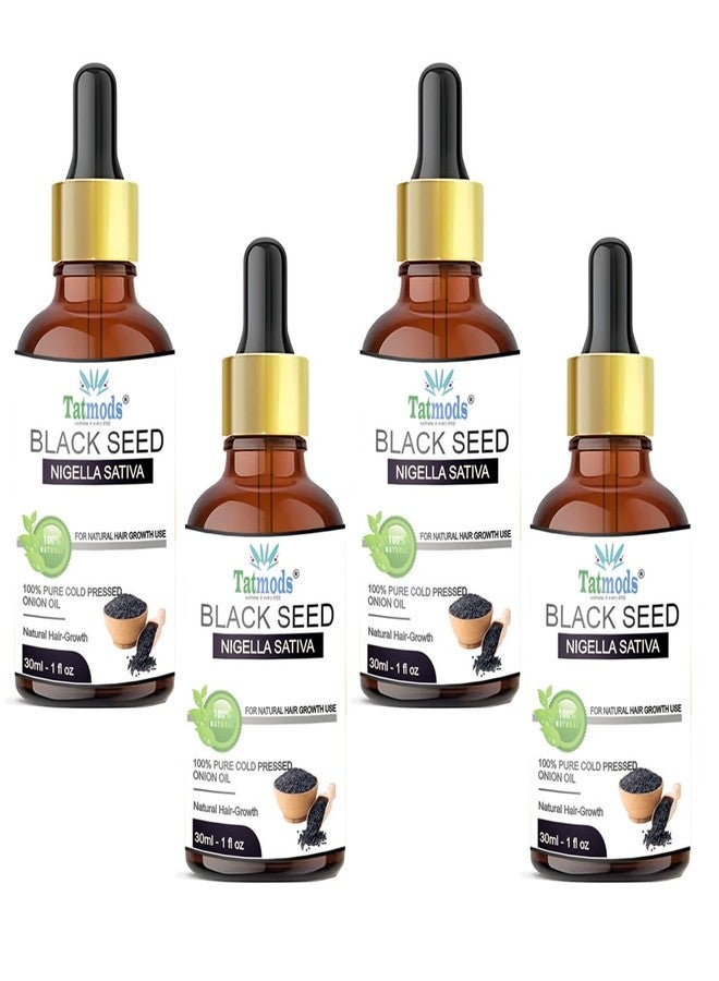 Tatmods Cold Pressed Black Cumin Seed (Kalonji) Oil | 100% Pure & Natural | Hydrates Skin, Strengthens Hair & Scalp | Multipurpose Beauty Oil - 120ml - Image 2