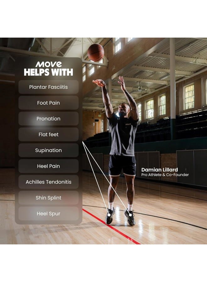 move Game Day Pro Insoles Support, M 4-4.5 / WM 5.5-6 - Image 3