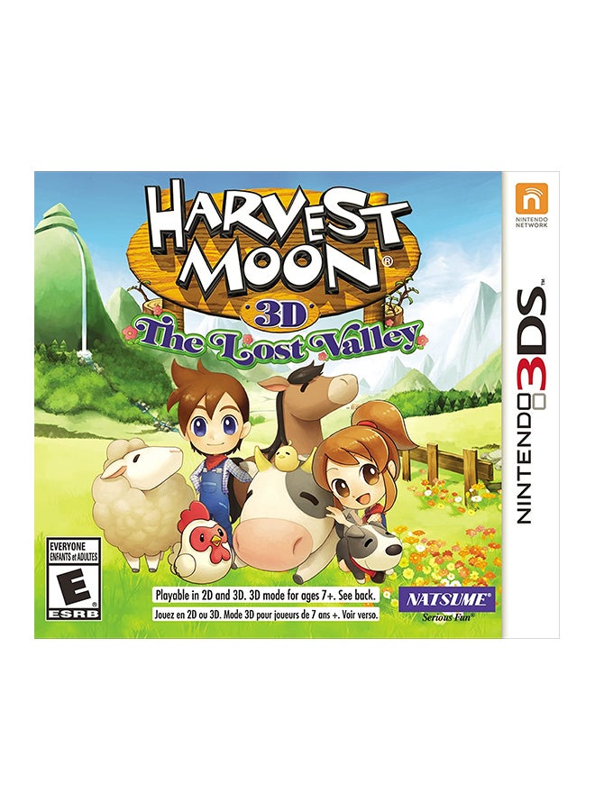 لعبة "Harvest Moon 3D: The Lost Valley" لجهاز نينتندو 3DS - محاكاة - nintendo_3ds