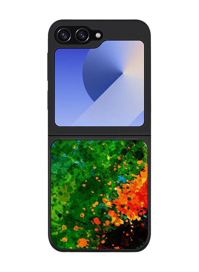 Stylizedd Rugged Black edge case for Samsung Galaxy Z Flip7 FE, Slim fit Soft Case Flexible Rubber Edges Anti Drop TPU Gel Thin Cover -  Amazonjungle - Image 1