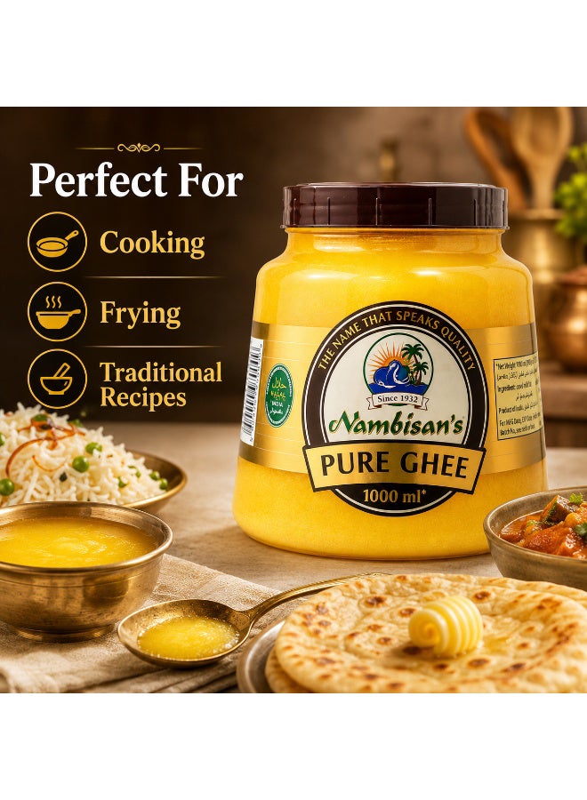 Nambisan's Pure Ghee 1 Ltr - Image 5