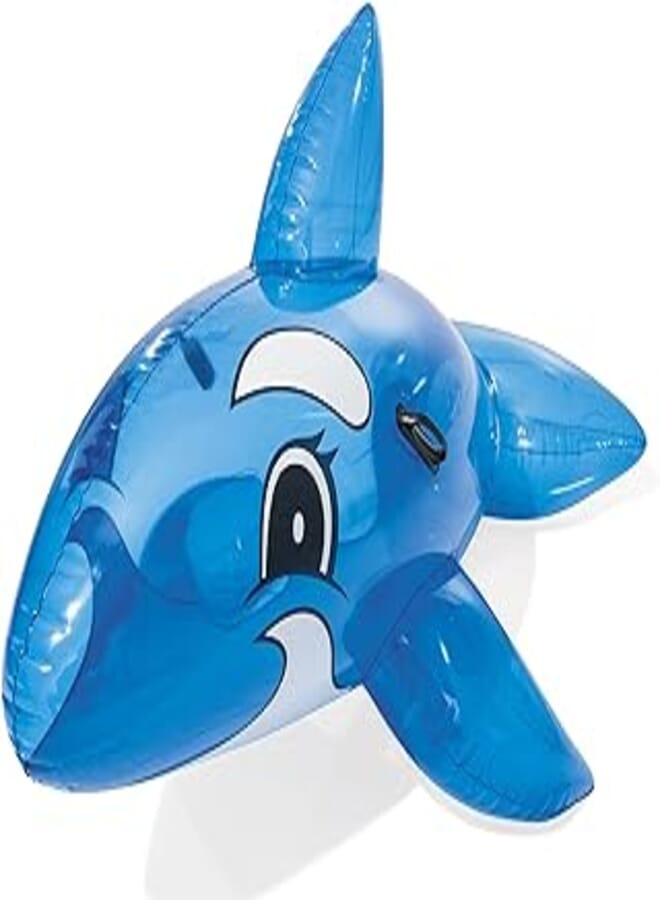 Bestway transparent whale rider - 62in x 37in, 1.57m x 94cm