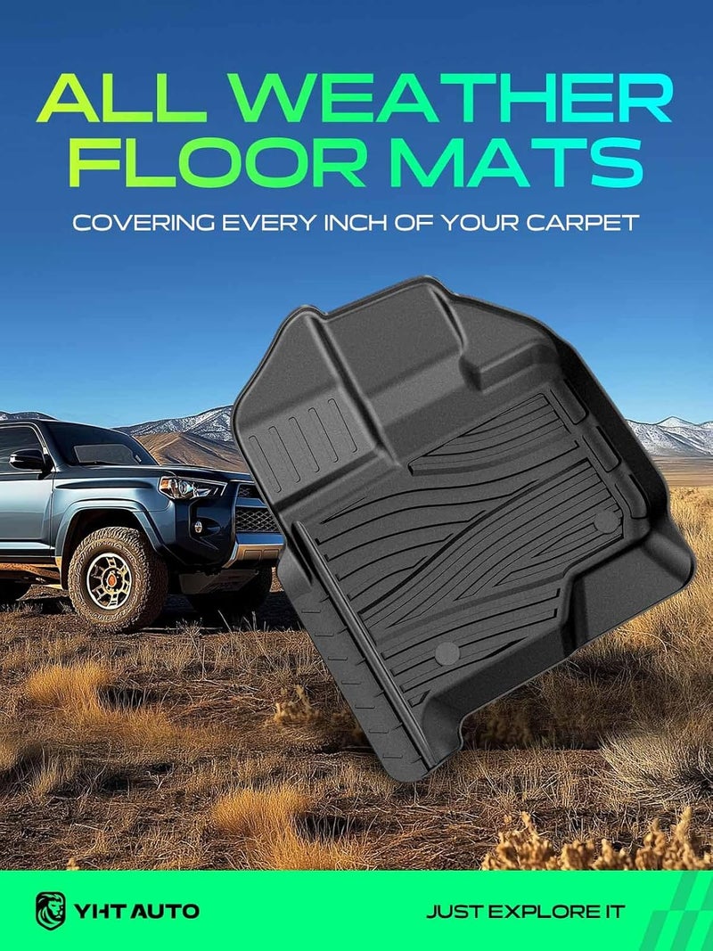 YHTAUTO All Weather Floor Mats for Ford F-150 - Image 2