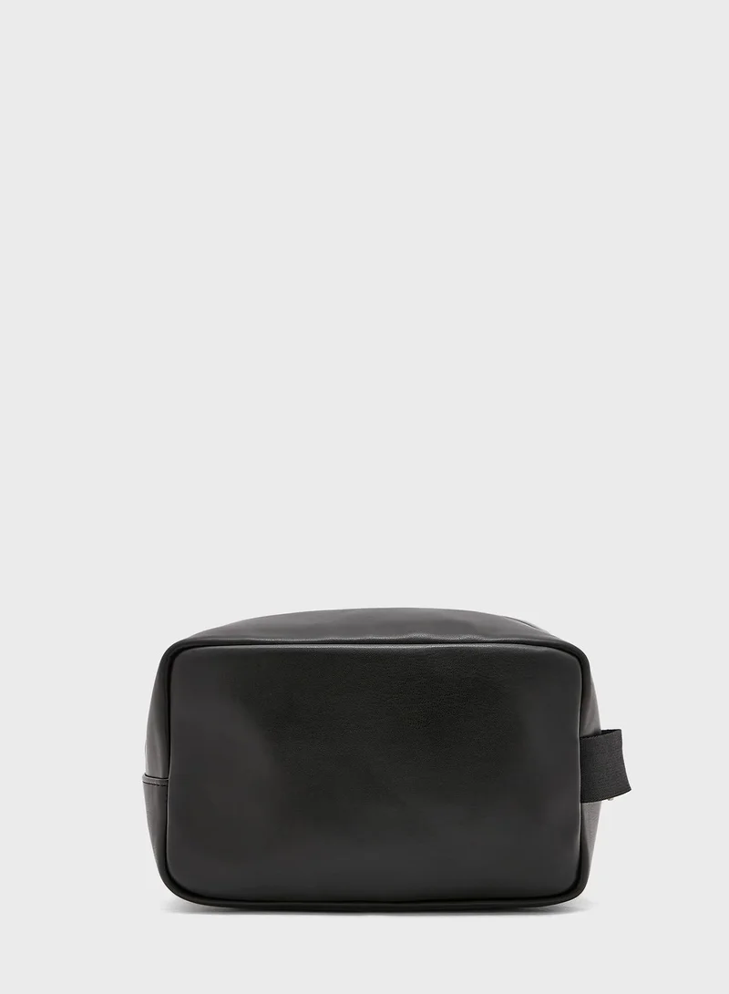 Calvin Klein Jeans Monogram Soft Washbag