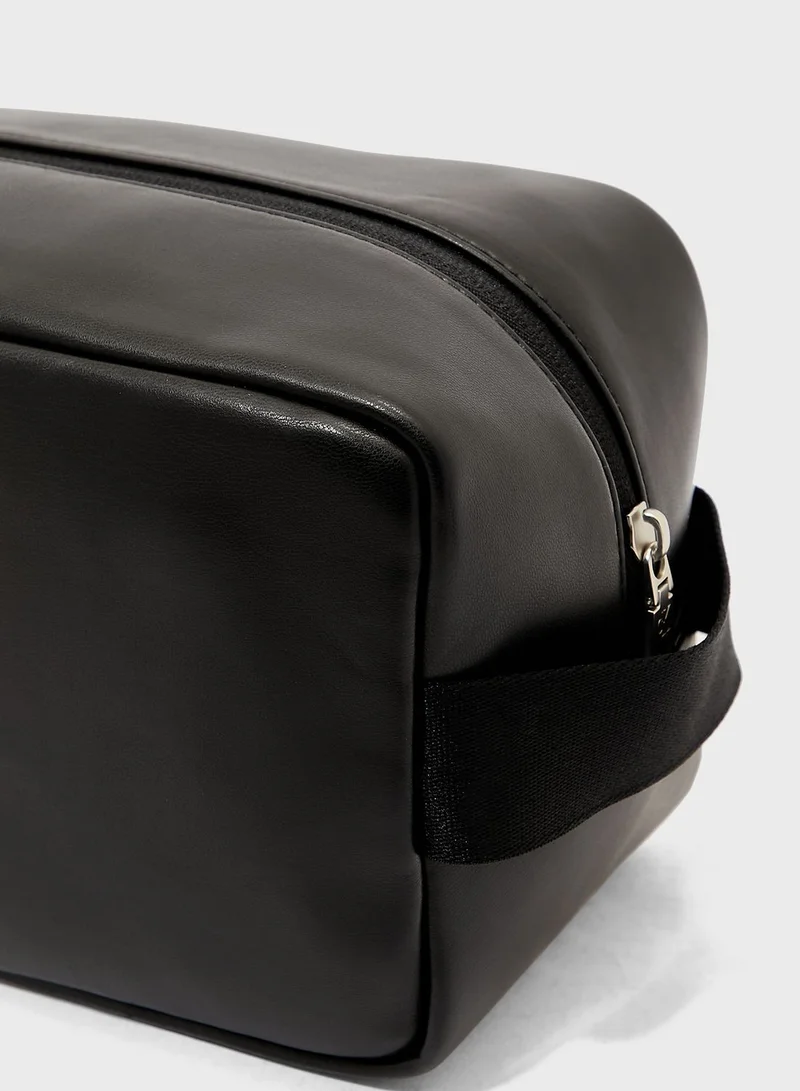 Calvin Klein Jeans Monogram Soft Washbag