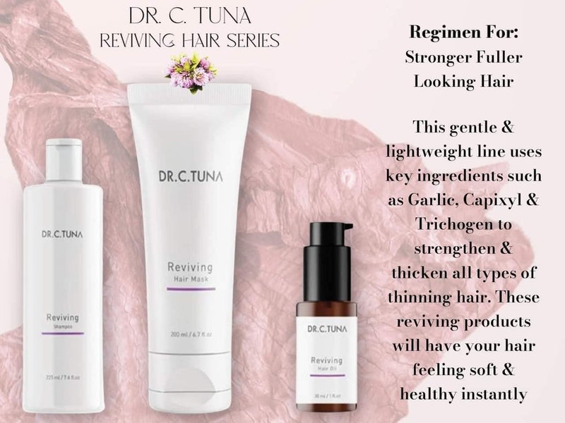 FARMASi Dr C Tuna Advanced Reviving Shampoo & Hair Mask with Capixyl & Trichogen for Hair Growth, 7.6 fl oz / 225 ml Shampoo & 6.7 fl oz / 200 ml Mask, Paraben Free, Natural Scent, Unisex-Adults - Image 4