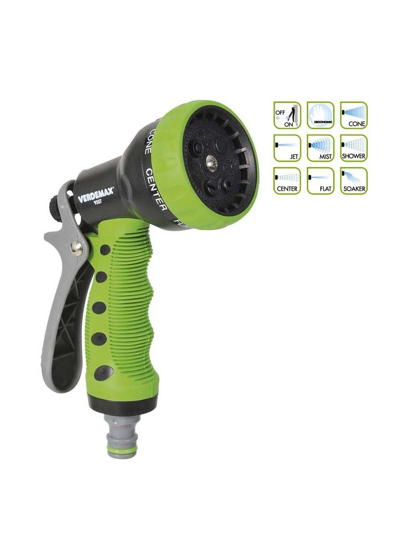 KNP Shower spray pistol 7 jets, ergonomic handle