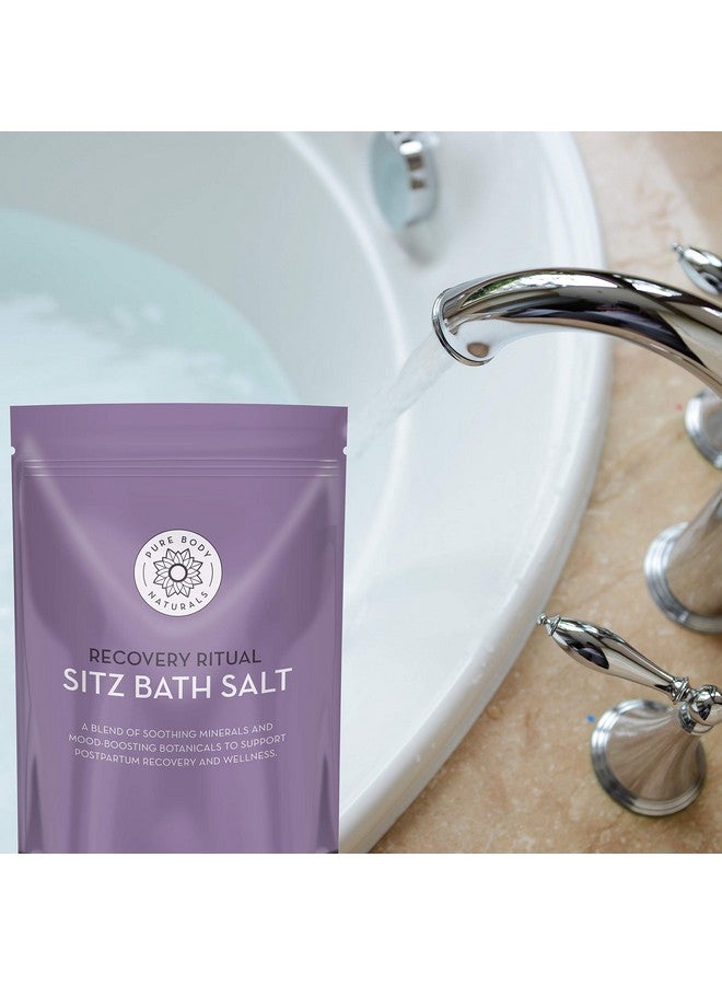 بيور بدي ناتشورالز ملح حمام المقعدة - العناية بعد الولادة وعلاج البواسير - نقع طبيعي للعناية الذاتية وعلاج البواسير - أساسيات ما بعد الولادة، 32 أونصة - Image 2