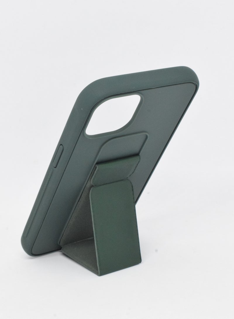 BORTONY iPhone 13 Case Fully Covered With Finger Grip Stand Holder Anti Slip Shockproof Protective Case Cover For Apple iPhone 13 - Image 2