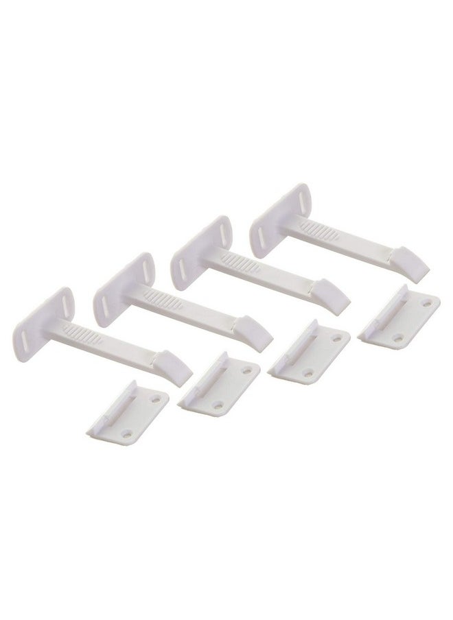 dreambaby Dreambaby Adhesive Safety Latches for Cabinets & Drawers - Extra Long, 4 Pack  - Image 4