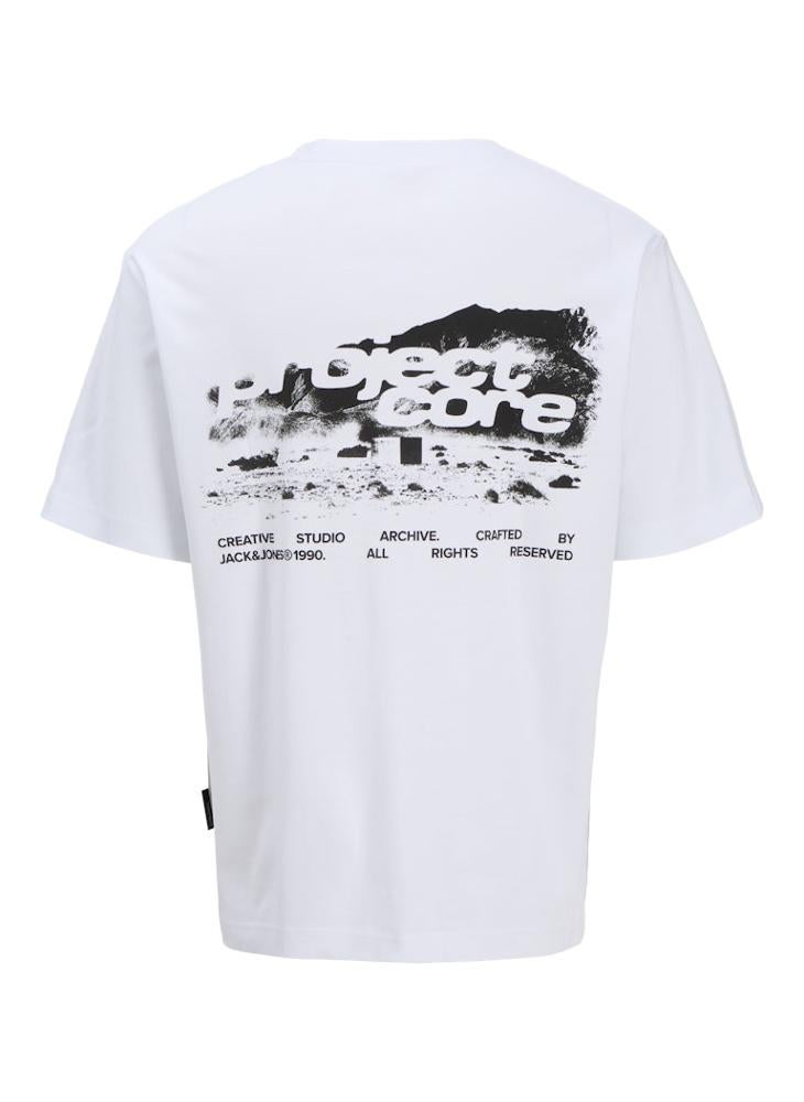 JACK & JONES Plus Size Print Crew Neck T-Shirt  - Image 2