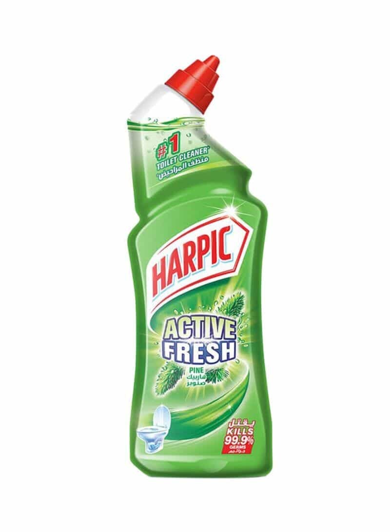 Harpic Active Fresh Toilet Cleaner, Pine, 750ml