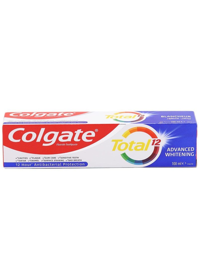 Colgate - Pack Of 3 Colgate Toothpaste Total Advanced Whitening 100 ml - Image 1