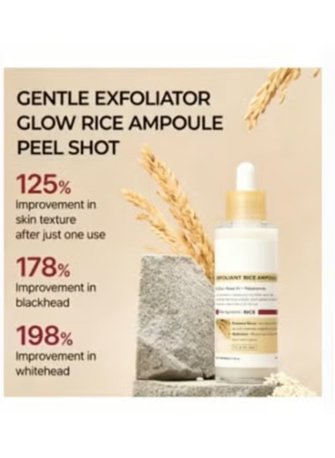 Dr. Melaxin Peel Shot Gomage Ampoule, 2.8 fl oz (80 ml), Pores, Blackheads, Sebum Peeling, Exfoliating Care, Texture Rice Bran Water, Rice Bran Extract, White Rice, Black Rice, Blackhead, Dry - Image 2