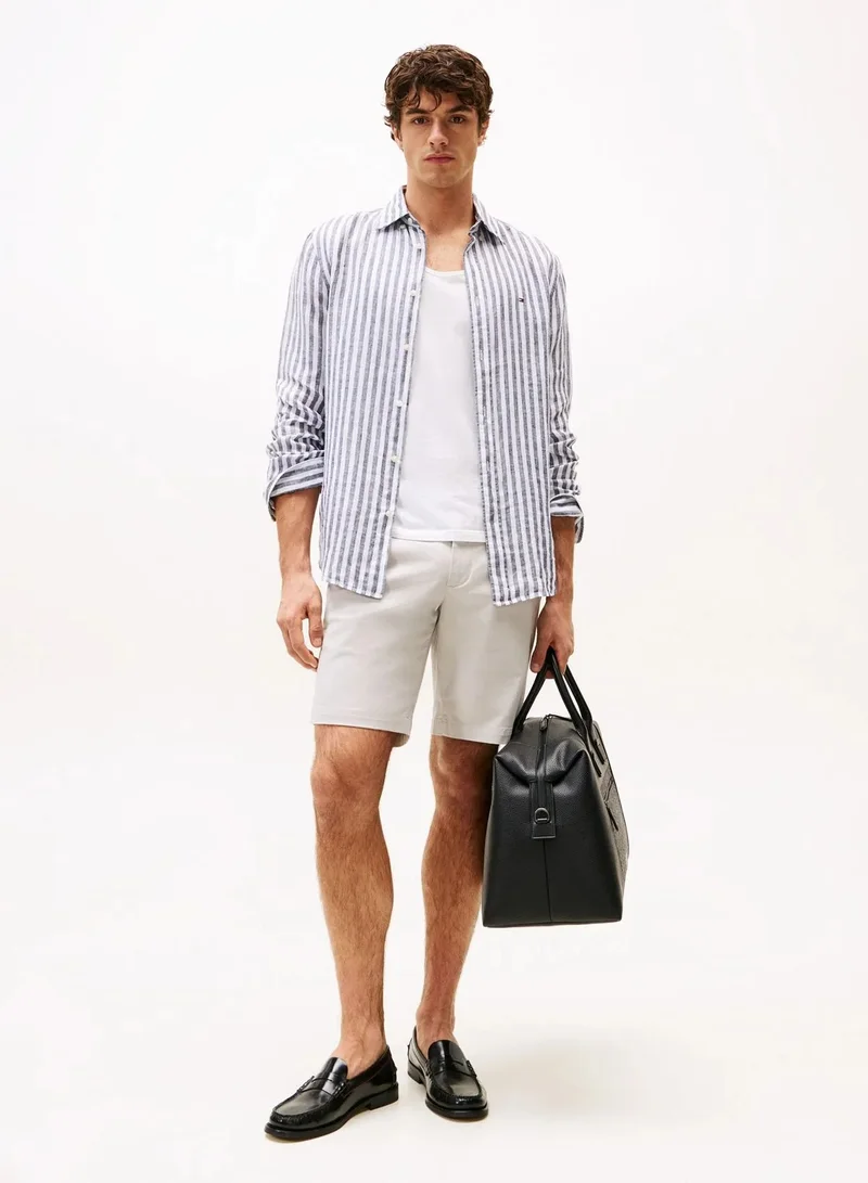 Tommy Hilfiger October Grey 1985 Brooklyn Chino Shorts for Men | Best Price UAE