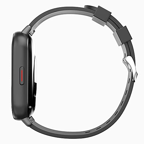 ZEBRONICS Zeb-FIT 7220CH Bluetooth Smart Watch,1.75"(4.4cm) Full Touch with 2.5D Curved Screen,Metal Body,7 Days Data Storage,SpO2,BP & Heart Rate Monitor,IP67 Waterproof, Multiple Watch Faces(Black) - Image 3