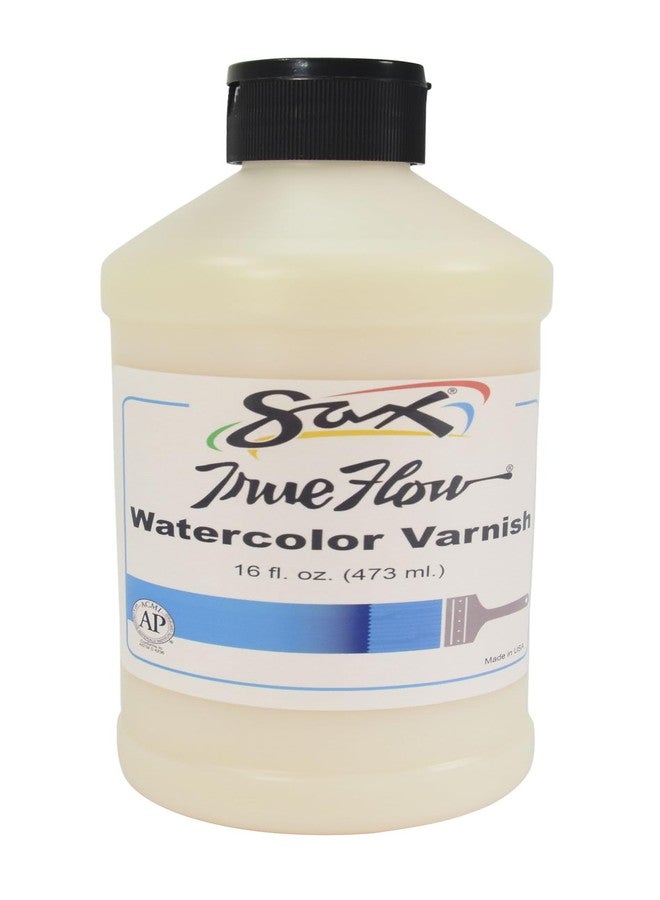 Sax 402420 True Flow Watercolor Varnish, High Gloss Sheen, 1 Pint, 16 Fl Oz (Pack of 1) - Image 1
