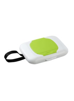 Generic Portable Wet Tissue Box Outdoor Travel Tissue Storage Box Baby Stroller Wet Tissue Box Baby Bed Wet Tissue Box Baby-Net Content:Green  - Image 1