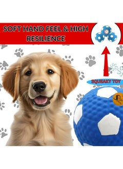 Squeaky Checked Ball Toy: Fun, Engaging & Durable For Dogs & Cats Satisfies Chewing & Play Instincts, Interactive, Keep Your Pet Entertained & Engaging For Your Canine Companion'S Playtime - pzsku/Z7A2D61676C49DA84EE27Z/45/_/1728310169/f6a810d9-b3d3-464b-97f2-1bc35907020e