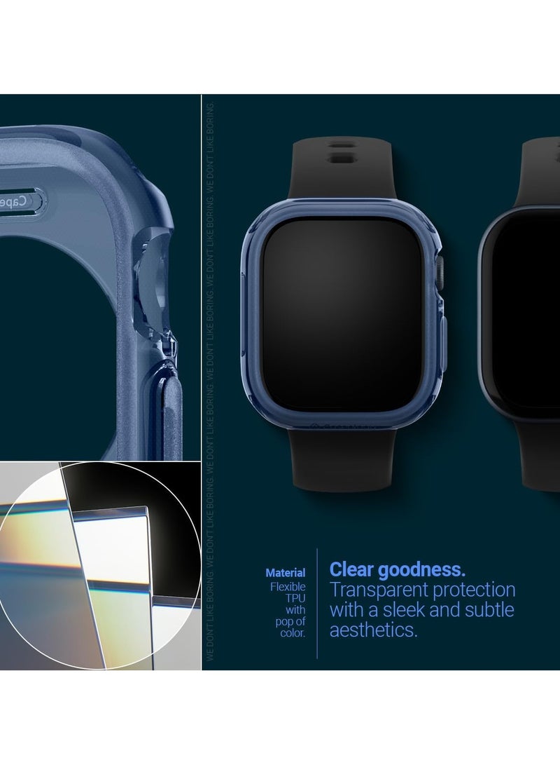Caseology Capella for Apple Watch Series 10 (46mm) Case Cover (2024) - Clear Navy - Image 3
