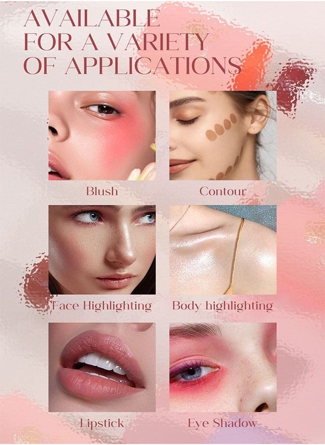 YOUNG VISION - Multi Function Blush Stick 02, Create Smooth Makeup For Cheeks, Lips, and Eyes, Can Easily Be Worn Alone or Under Makeup, Perfectly Blends Into Liquid Foundation, Suitable For Every Skin Tone - Image 1
