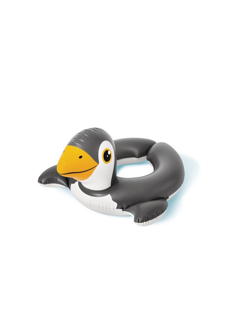 انتكس حلقات سباحة قابلة للنفخ على شكل حيوانات 64×64 سم - Image 2