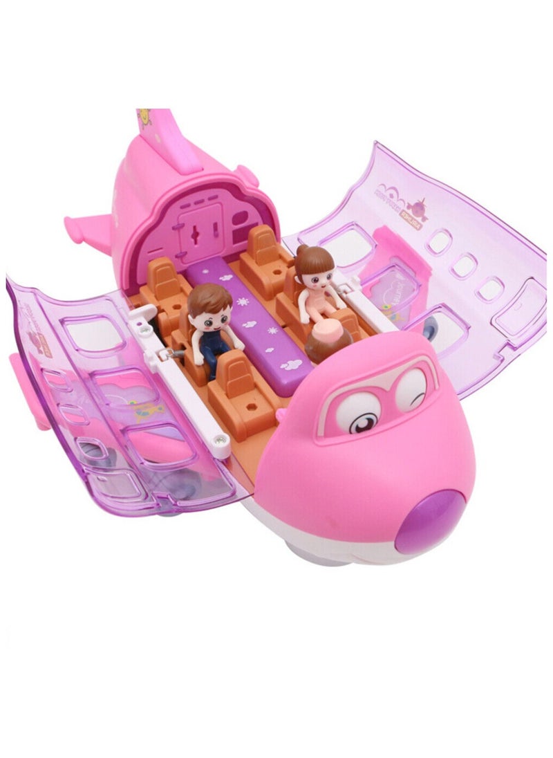 Toy Box - Battery Operated Airplane Toy With Flashing Light And Labbaik Sound For Kids - Image 1