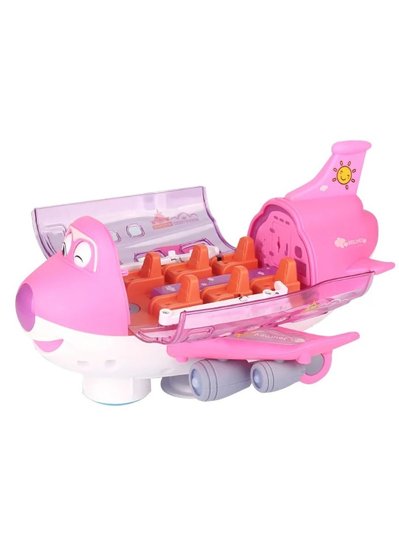 Toy Box - Battery Operated Airplane Toy With Flashing Light And Labbaik Sound For Kids - Image 1