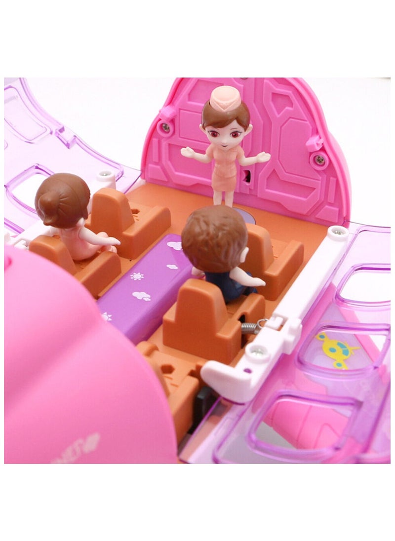 Toy Box - Battery Operated Airplane Toy With Flashing Light And Labbaik Sound For Kids - Image 1