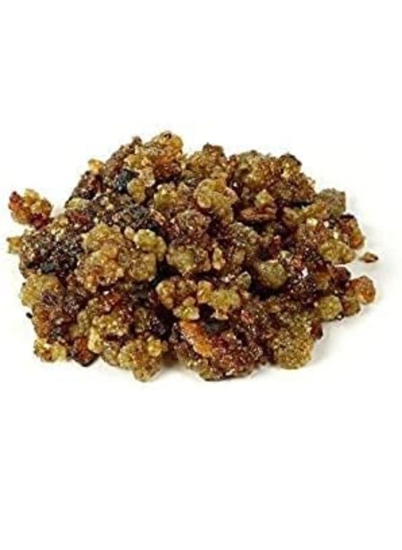 VEDAGRAHI Vedagrahi Guggal 100 Pure Natural and Grade 1 GuggalGugalGuggulCommiphora Mukul Guggal for Dhoop Dhuni or Hawan 500 Gm Jar  - Image 1