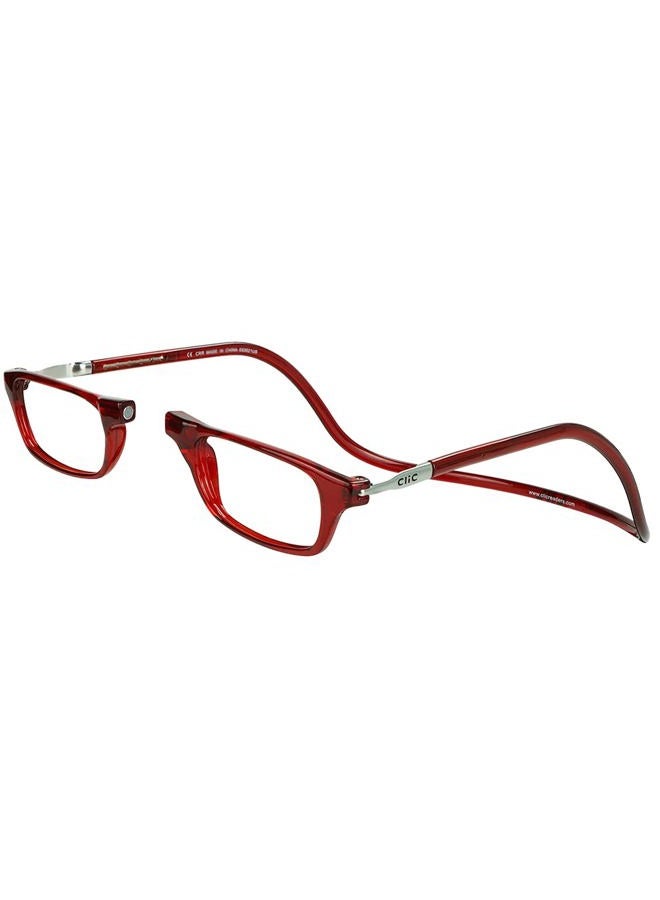 clic Magnetic Reading Glasses for Men or Women, Computer Readers, Original (S-M, Red, 1.50 Magnification)  - Image 1