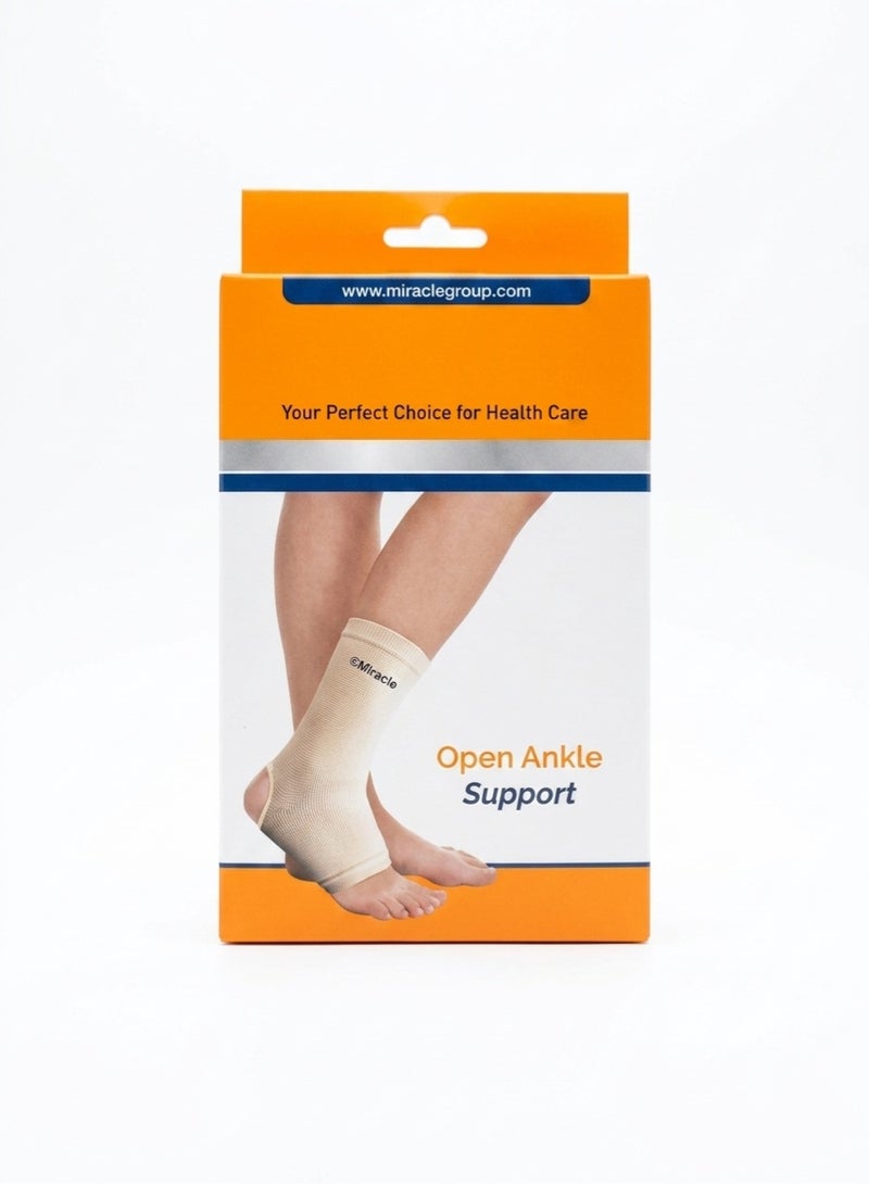 Miracle - Open Ankle Support Brace For Compression & Pain Relief - Size 3XL - Image 1