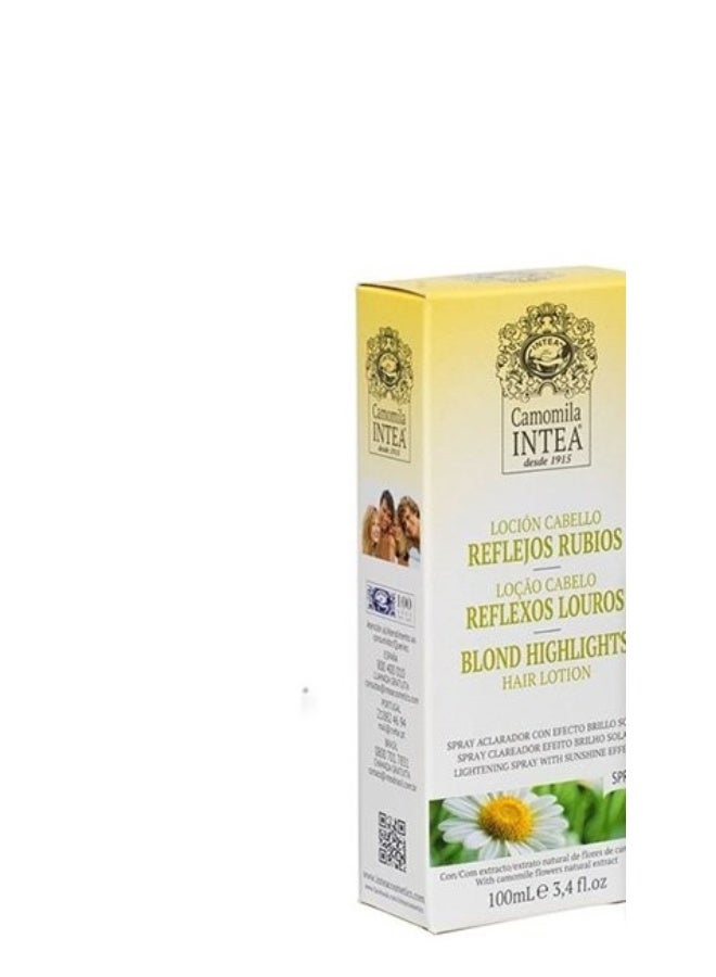 Intea Chamomile Blond Highlights Hair Lotion 100ml - Image 2