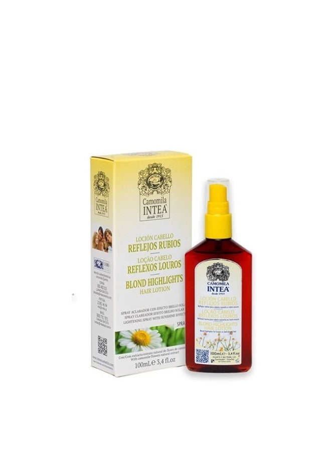 Intea Chamomile Blond Highlights Hair Lotion 100ml - Image 1