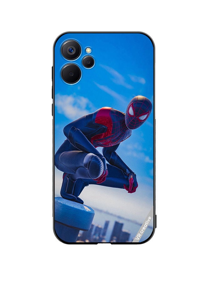 VR CREATIVE Protective Case Cover For Realme 9i 5G Spiderman Design Multicolour - Image 1