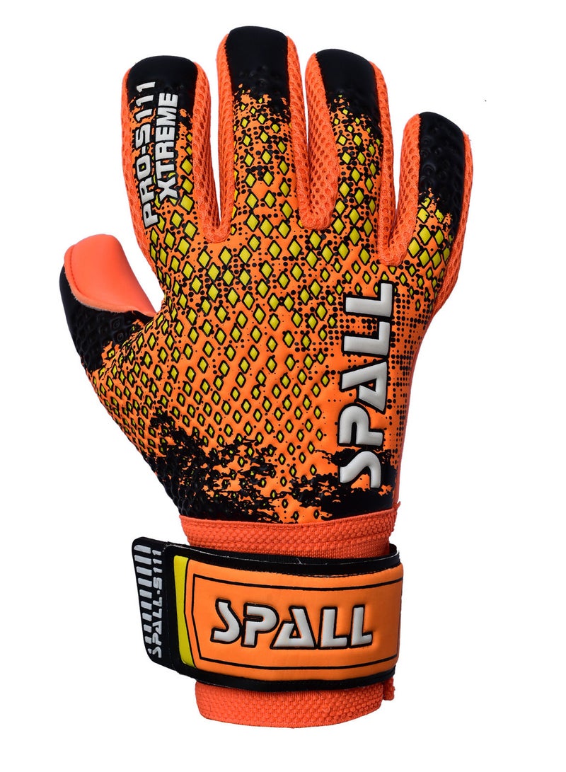 Spall Goalkeeper Gloves With Strong Grip Palms To Give Hand Finger Protection To Prevent Injuries For Football Soccer Goalie Training Gloves  - Image 2