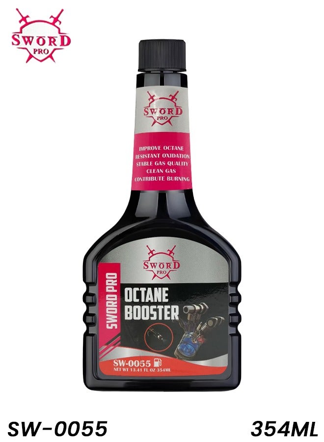 SWORD PRO Octane Booster 354ml SW-0055 Fuel System Cleaner and Engine Performance Enhancer for Gasoline Vehicles - Image 1