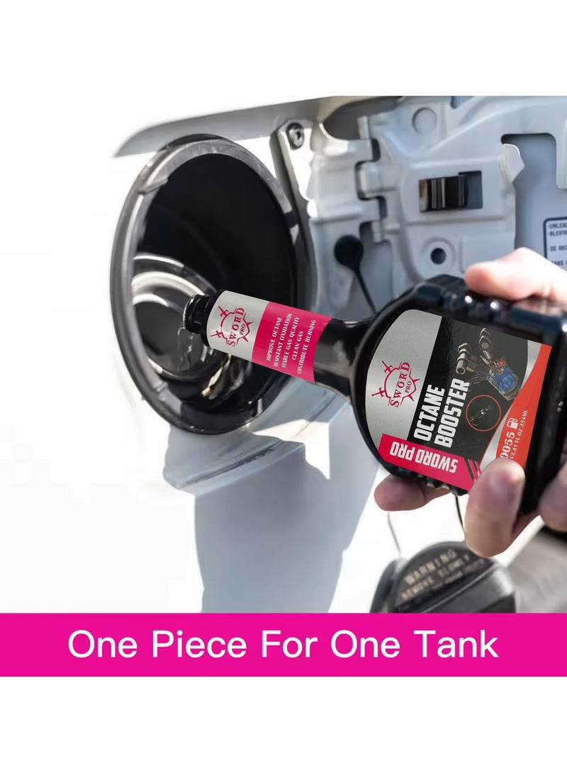 SWORD PRO Octane Booster 354ml SW-0055 Fuel System Cleaner and Engine Performance Enhancer for Gasoline Vehicles - Image 5