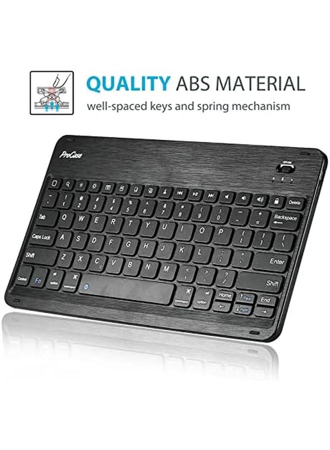 Procases Keyboard Case For Surface Pro 9 (2022) Pro 8 (2021) 13" Tablet Slim Light Smart Cover With Magnetically Detachable Wireless Keyboard Black - Image 4