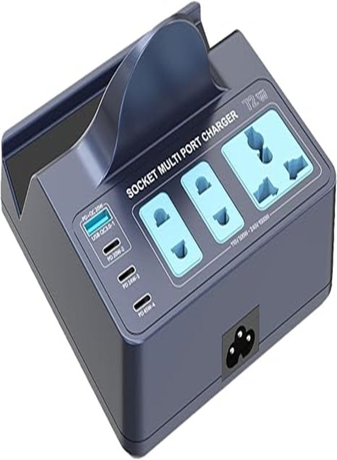 Fineblue 3 in 1140w  Wireless Charging Station, Fast Wireless Charger Stand for Fast Charge, Wireless Charger for Travel Phone Apple iPhone 16 15 14 13 12 11 X Pro Max iWatch 8 7 6 5 4 Samsug Galaxy S - Image 1