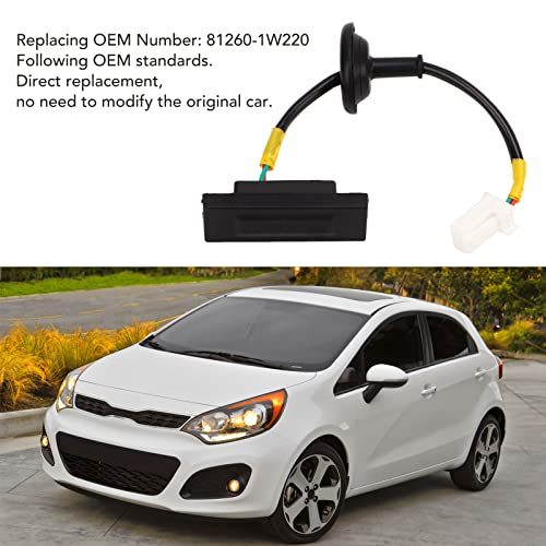 Zunate OEM 81260‑1W220, Tailgate Trunk Release Switch Button, Rear Trunk Release Switch Button Replacement for Picanto TB 2011‑2017 - Image 4