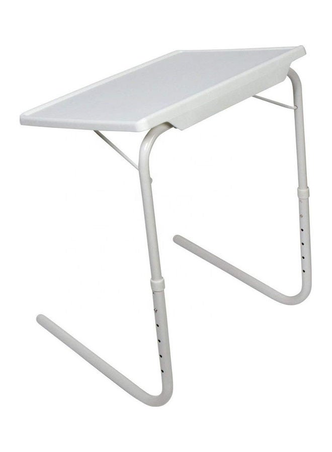 Adjustable Foldable Laptop Desk White 52x40cm - Image 3