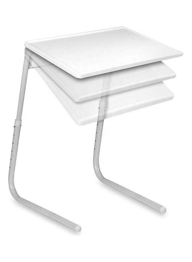 Adjustable Foldable Laptop Desk White 52x40cm - Image 4