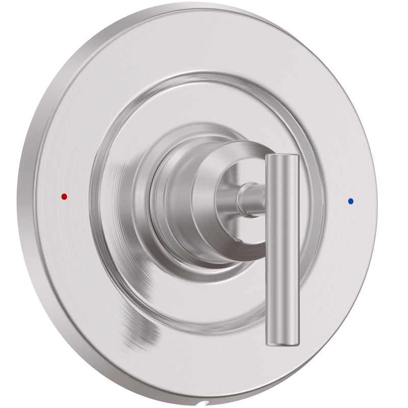 KANDENT T2901BN Gibson Valve Trim Kit, Brushed Nickel Shower Trim Kit Shower Lever Handle, Compatible with Moen 2510 Valve - Image 1