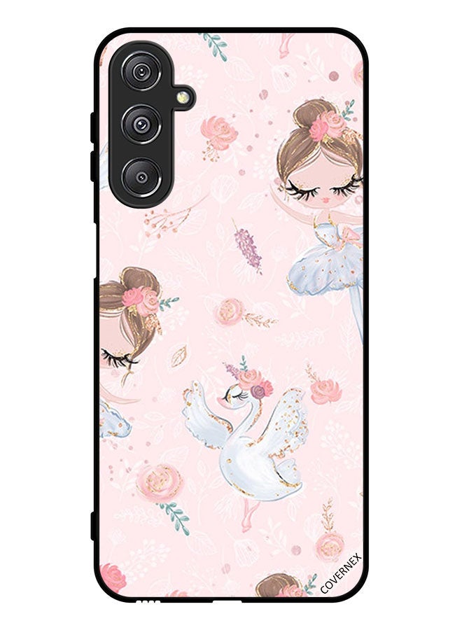 Covernex Protective Case Cover For Samsung Galaxy M34 5G Doly Girl And Flowers - Image 1