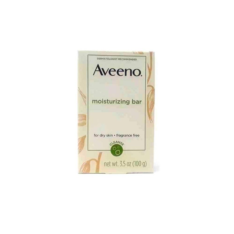 AVEENO Naturals Moisturizing Bar for Dry Skin 3.50 oz (Pack of 8) - Image 1
